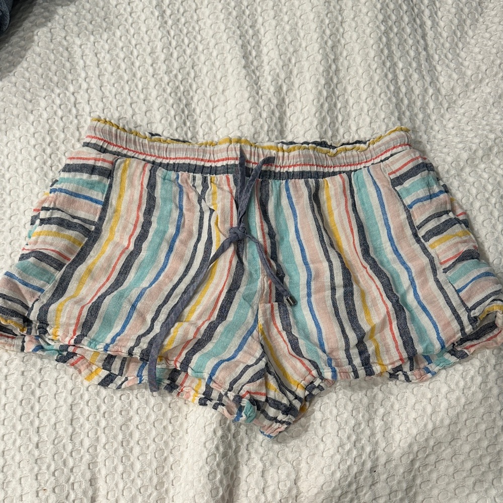 Striped Multicolor Women's Shorts